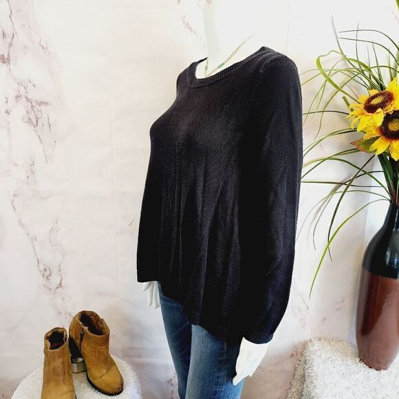 Ralph Lauren black cotton blend sweater - Picture 5 of 7